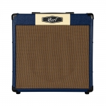 Cort gitárerősítő zengetővel, 30 Watt, Bluetooth, kék