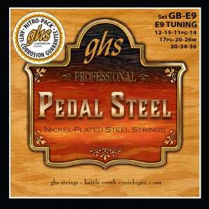 GHS el.húr - Pedal Steel Boomers, E9 Tuning