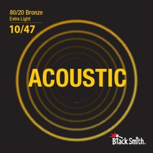 BlackSmith Acoustic Bronze, Extra Light 10-47 húr