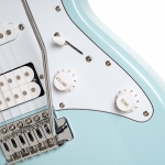 Cort elektromos gitár, Powersound hangszedővel, prémium tokkal, égszínkék