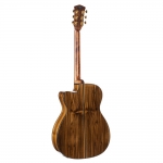 Cort akusztikus gitár Fishman elektronikával, félkemény tokkal, Bocote, All solid