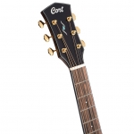 Cort akusztikus gitár Fishman elektronikával, félkemény tokkal, Bocote, All solid