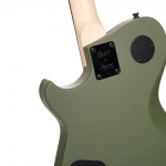 Cort elektromos gitár, Matt Bellamy Signature modell, humbucker szett, matt oliva zöld