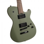 Cort elektromos gitár, Matt Bellamy Signature modell, humbucker szett, matt oliva zöld