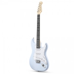 Donner elektromos gitár szett erősítővel, ST forma, sonic blue