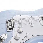 Donner elektromos gitár szett erősítővel, ST forma, sonic blue
