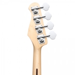 Donner elektromos JB basszusgitár, fehér