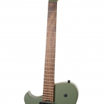 Cort elektromos gitár, Matt Bellamy Signature modell, humbucker szett, balkezes, matt oliva zöld