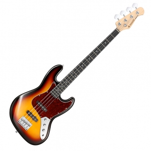 Donner elektromos JB basszusgitár, sunburst