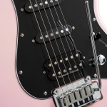 Cort elektromos gitár, éger test, Seymour Duncan hangszedők, Dusty Rose