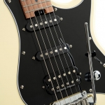 Cort elektromos gitár, nyárfa test, Seymour Duncan hangszedők, Military Beige