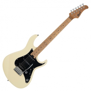 Cort elektromos gitár, nyárfa test, Seymour Duncan hangszedők, Military Beige