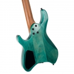 Cort elektromos gitár, fej nélküli multi-scale, matt türkiz