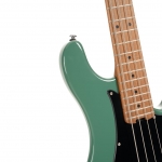 Cort elektromos basszusgitár, rövid menzúra, zöld