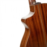 Cort akusztikus gitár, oldalsó hanglyukakkal, Fishman elektronikával, félkemény tokkal, Tobacco Sunburst