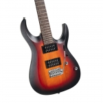 Cort elektromos gitár, selyemfényű sunburst
