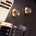 Magneto Velvet Deluxe elektromos gitár, kamrás test, Sunset Gold Silk - BEVEZETŐ ÁR!