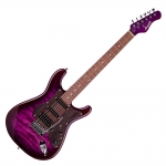 Magneto Sonnet elektromos gitár, áttetsző lila - BEVEZETŐ ÁR!