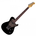 Magneto U-Wave Deluxe elektromos gitár, fekete - BEVEZETŐ ÁR!