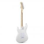 Donner Seeker Deluxe elektromos gitár szett erősítővel, fehér