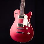 Magneto Velvet Deluxe elektromos gitár, kamrás test, Candy Red Silk - BEVEZETŐ ÁR!