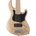 Cort el.basszusgitár, 5húros, Mighty Mite PU, sötét natúr